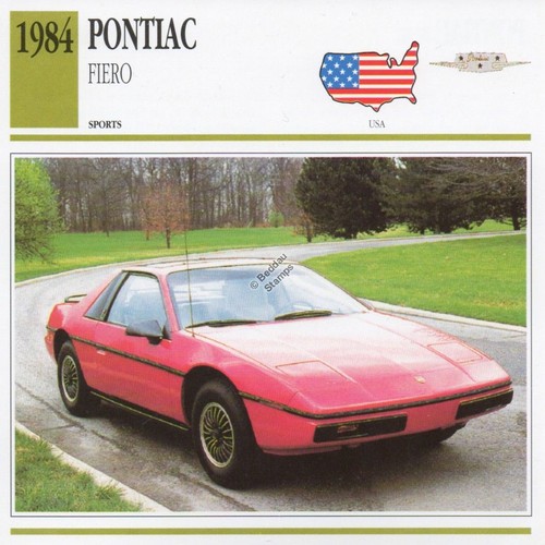 1984 pontiac fiero - pontiac,