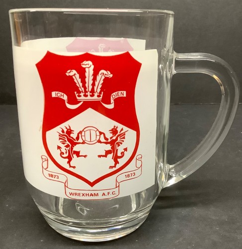 Wrexham pint glass - pint,
