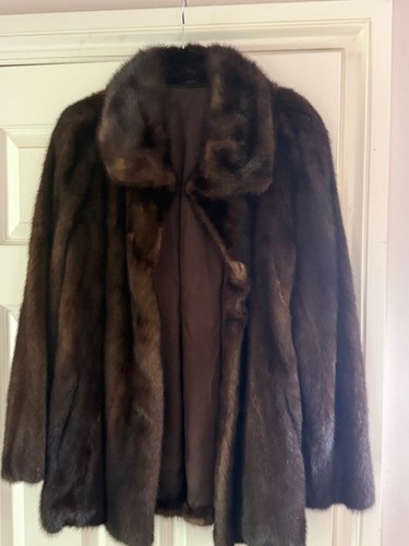 Vintage mink fur jacket size - vintage,