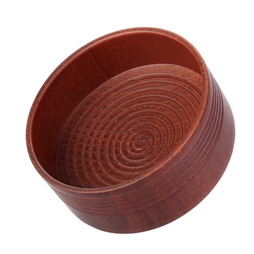 Oak wood shaving soap bowl - shaving,