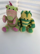 Fisher Price  2002 the Fimbles Fimbo, and Baby Pom Plush Toys