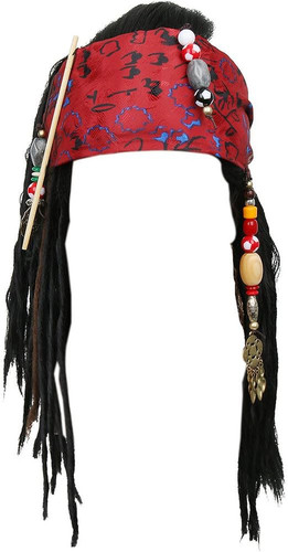 Pirates wigs bandana dreadlock - wigs,