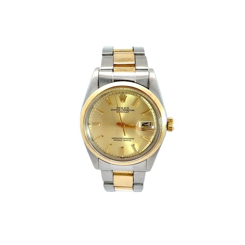Gents steel gold 1974 rolex - &,