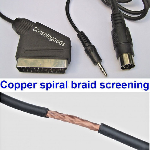 Rgb scart lead stereo - scart,