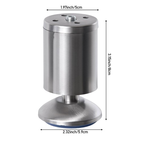 4pc adjustable chrome - 4pc,