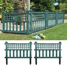 Pack Of 4 Fence Panels Garden