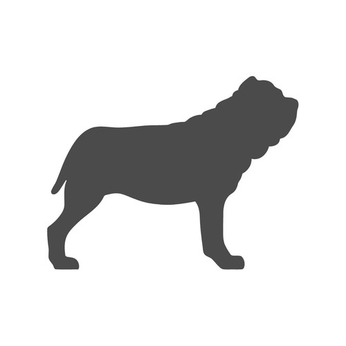 Neapolitan mastiff vinyl - , decal