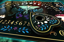 Ouija Spirit Talking Board Dark Forest Clairvoyant Divination Ghost Hunting.