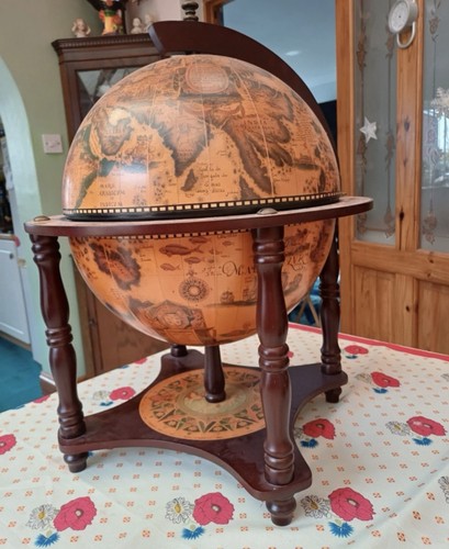 Antique table globe - antique, in