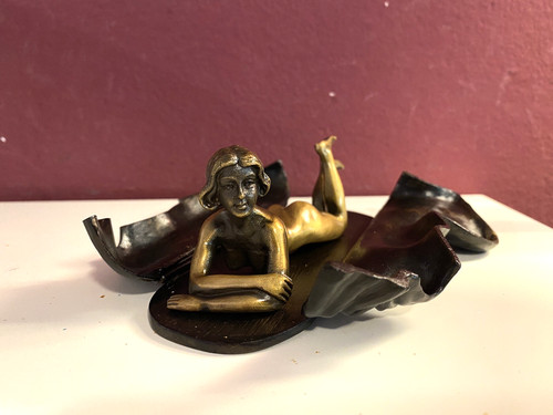 Bronze sculpture female - , nude