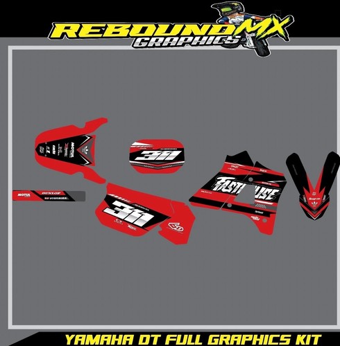 Yamaha dtr125 stickers dtr - dtr125,