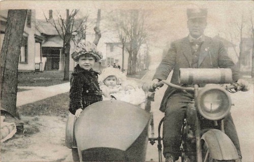 Antique real photo postcard - real,
