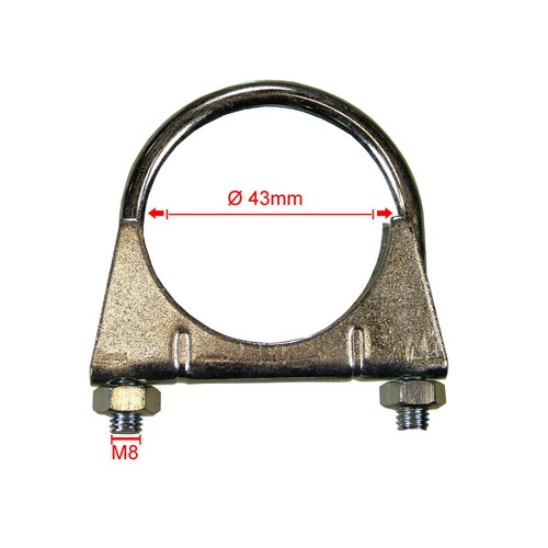 Exhaust clamp 732 - exhaust, Ã˜