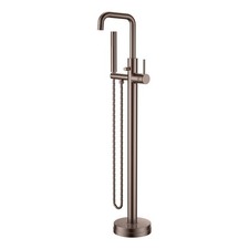 Brushed Bronze Basin Bath Filler Tap Shower Sink Mixer Finish Modern Premium