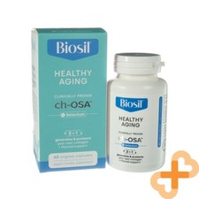BIOSIL HEALTHY AGING + SELENIUM 60 Capsules Protects Collagen Thyroid Support