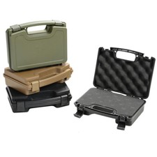 Hard Gun Storage Case Handgun Revolver Plastic Box 26 x 20.5 x 8.3cm Hunting