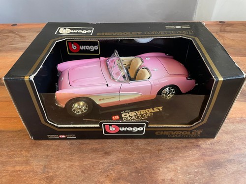Burago pink 1957 - burago,