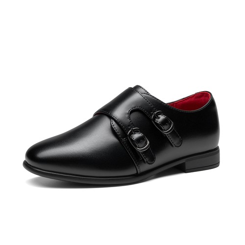 Boys monk strap loafers dress - boys,