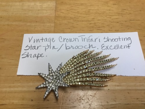 Vintage rare crown trifari - crown,