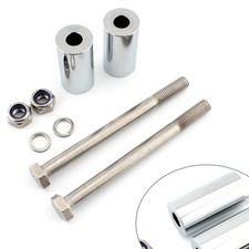 2" Chrome Handlebar Risers Bracket For Kawasaki Vulcan 800 900 1500 1600 2000