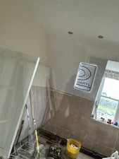 Daryl Shower Enclosure Glass Screen Large With Chrome Profile Wall Attachment