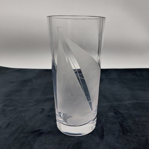 Cylinder flower vase clear - cylinder,