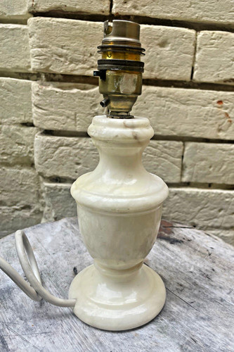 Vintage alabaster marble table - vintage,