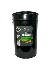 Bitumen felt Adhesive Cold Applied Strong Bond for Roofs Felt 25L Njl Direct