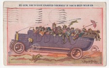 Tour Car Comic Art Humor