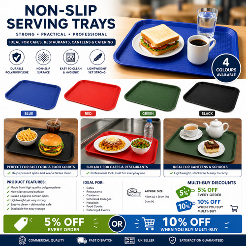 Fast food tray colours - fast,