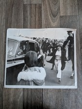 Original Press Photo of THE BEATLES Leaving Buckingham Palace after MBE's 1965
