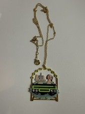 Les Nereides N2 Joyland Gold Tone Necklace. New No Box