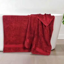 Rayon From Bamboo and Cotton Blend Plush 650 GSM Bath Towel Set  of 2