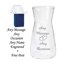 Personalised Engraved Vase, mother of the Bride / Groom gifts, Wedding gifts