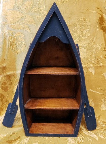 Vintage rustic wood boat - rustic,