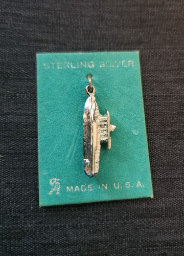 Sterling silver yacht - silver,