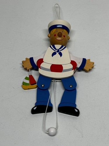 Vintage sailor puppet string - sailor,