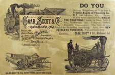 Gaar Scott & Co Threshing