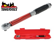 Teng TEN1492AGE 1492AG-E Torque Wrench 5-25nm 1/4" Drive & Protective Case