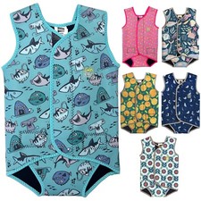 Swim Cosy Baby/Toddler Wetsuit Vest with UPF50 - Neoprene Wrap 0 1 2 3 Year Old