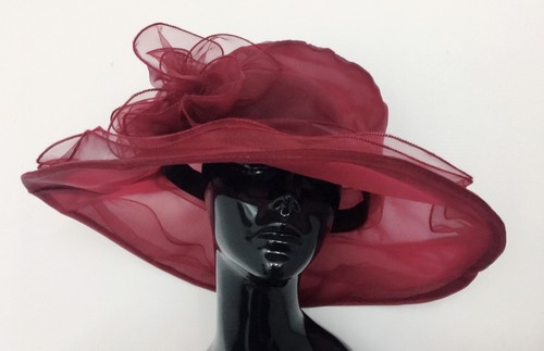 Large hat fascinator - large,