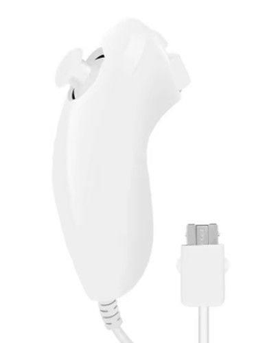 New white nunchuck nunchuk - nunchuck,