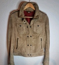 Superdry  Suede Leather Jacket