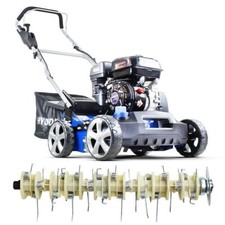 Hyundai 16'' / 40cm 212cc Petrol Lawn Scarifier and Aerator 4-Stroke | HYSC210