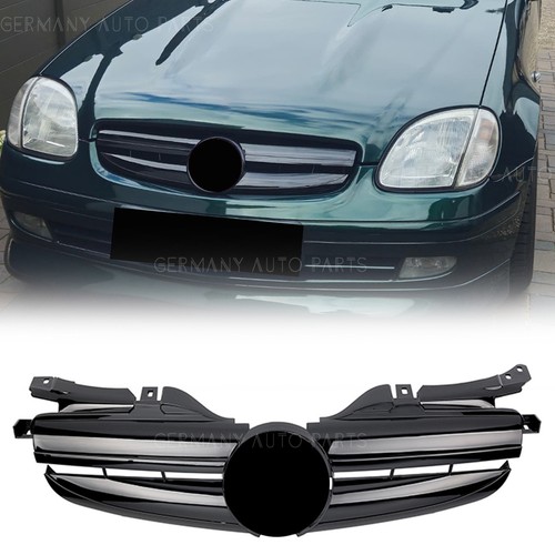 Fin glossy black front - 2-fin,