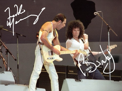 Freddie mercury and brian may - mercury,