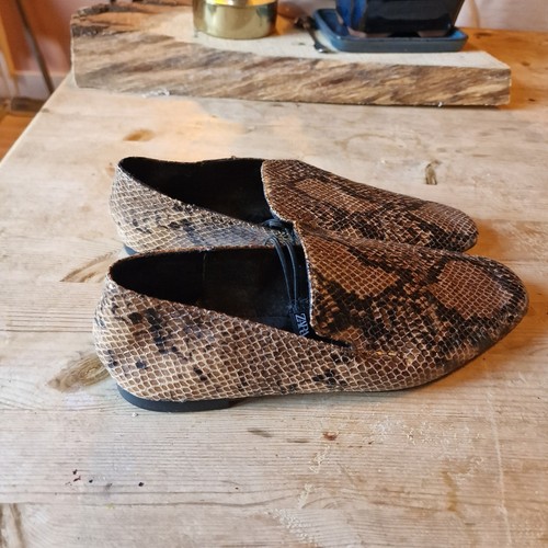 Zara snake print flat - print, eu