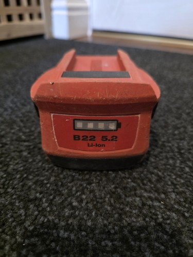 Genuine hilti b22 2ah ion - genuine, 5.2ah