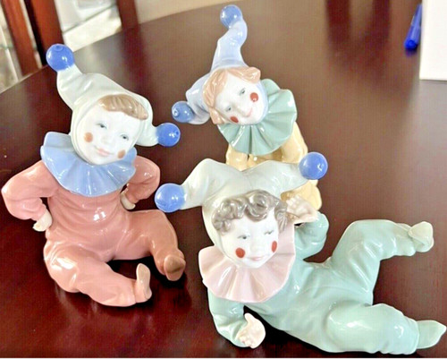 Nao lladro porcelain - nao, jester