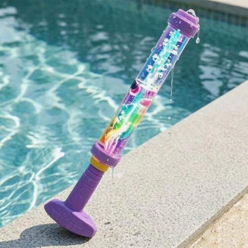 Glowing rainbow water blaster - rainbow,